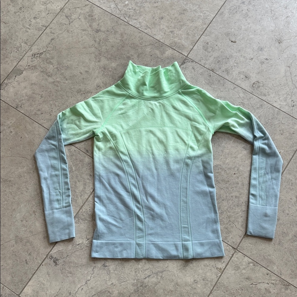 Ivivva Green and Blue Ombre Kids Sweatshirt
